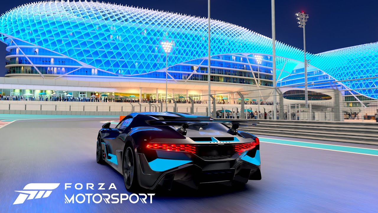 Forza Motorsport introduce il famoso circuito di Yas Marina